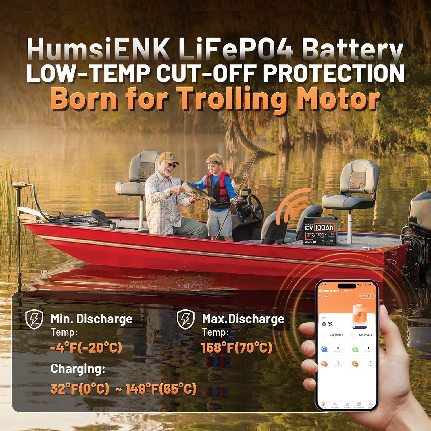 12V 100Ah LiFePO4 lithiumbatte - 12V 100Ah Lifepo4 Bluetooth Bms recensie en prijs