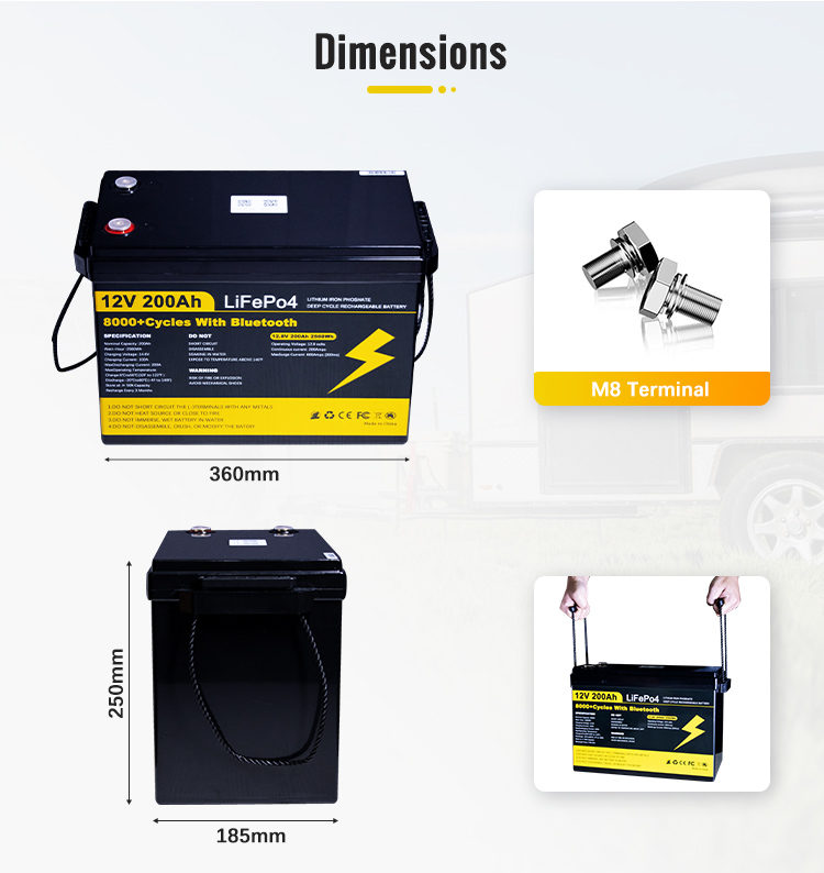 EU Voorraad Lifepo4 Batterijen - Lifepo4 12V 300Ah Deep Cycle recensie en prijs