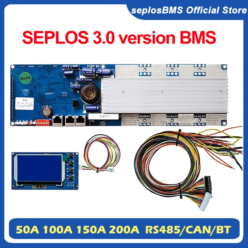Seplos BMS 3.0 Smart BMS 100A/ - Smart Bms 16S 48V 200A Bluetooth recensie en prijs