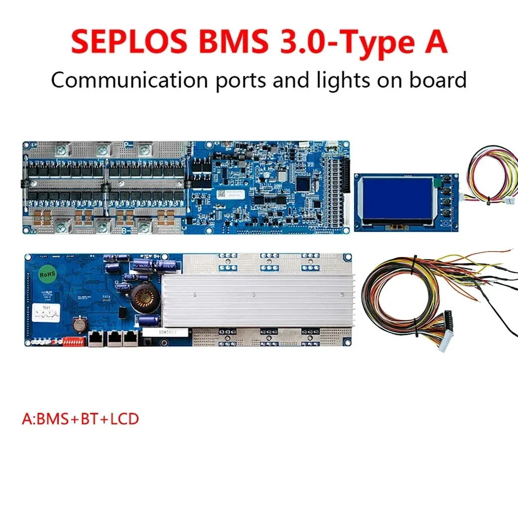 Seplos BMS 3.0 Smart BMS 100A/ - Smart Bms 16S 48V 200A Bluetooth recensie en prijs