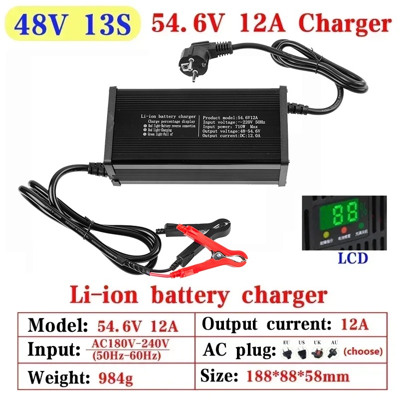 High-power 48V 5A 8A 10A 12A 1 - Lifepo4 Charger 48V 20A recensie en prijs