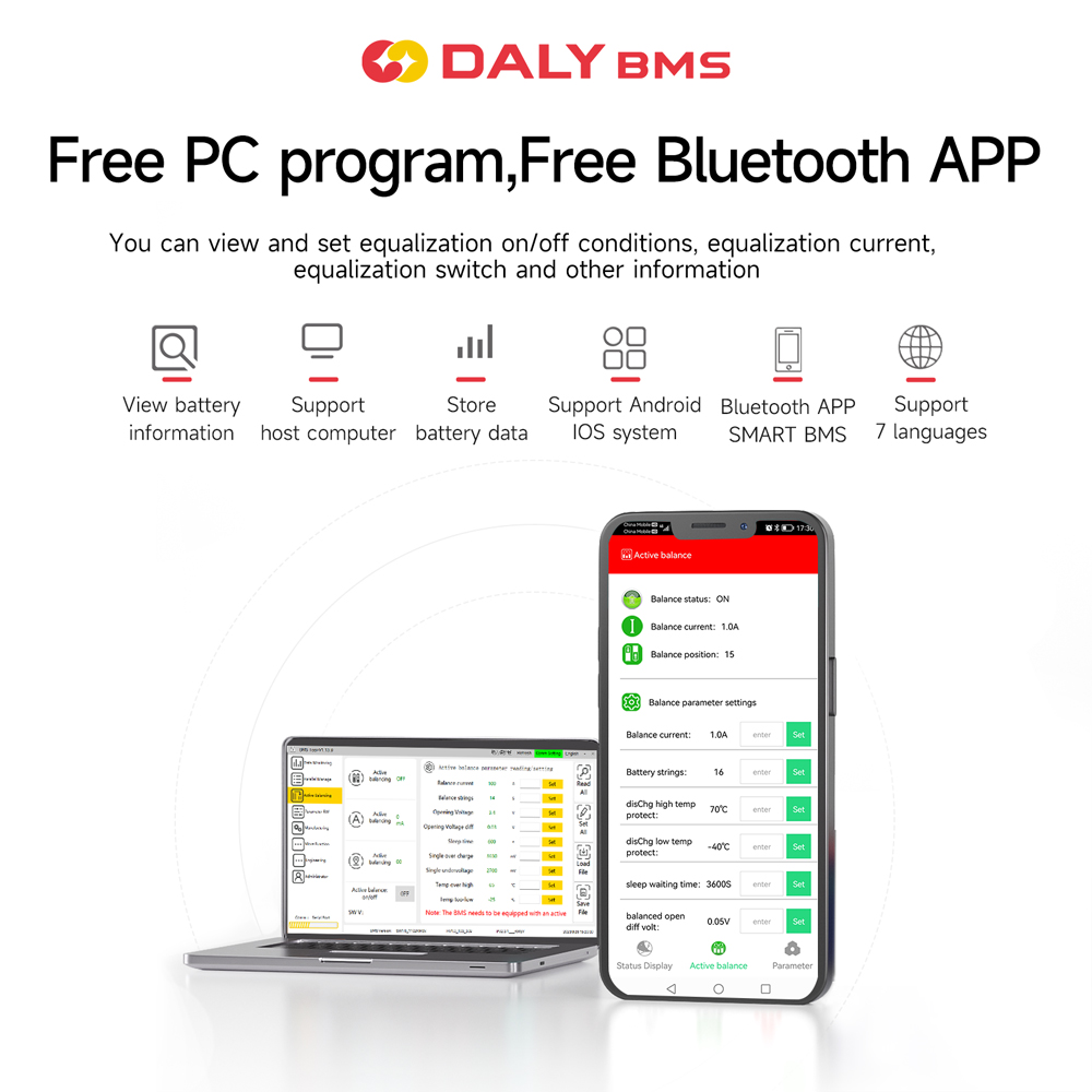 Daly BMS Smart Active Balancer - Battery Balancer 4S 12V Active Equalizer recensie en prijs
